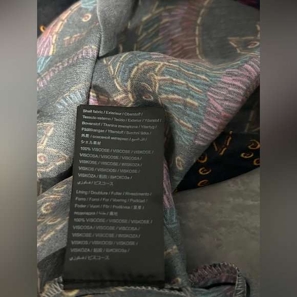 FARM RIO Sequin Toucans Wrap Dress Mini Dress - Picture 14 of 15